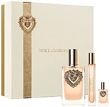 Dolce & Gabbana Devotion - Zestaw (edp/100ml + edp/mini/10ml+edp/mini/5ml) — Zdjęcie N1