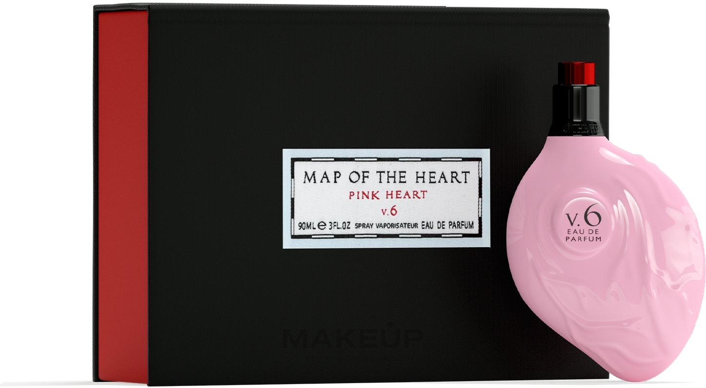 Map Of The Heart Pink Heart - Woda perfumowana  — Zdjęcie 90 ml