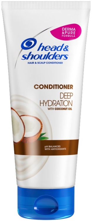 Odżywka do włosów przeciw łupieżowi z olejem kokosowym Głębokie Nawilżanie - Head & Shoulders Conditioner
