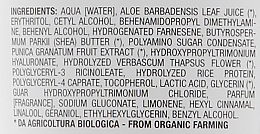 Organiczna odżywka nawilżająca z kwasem hialuronowym - Athena's L'Erboristica Trico Bio Balsamo Idratante Con Acido Jaluronico "Luce Sublime" — Zdjęcie N3