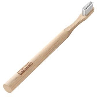 Bambusowa szczoteczka do zębów, AS02, miękka - Kumpan Bamboo Toothbrush Soft — Zdjęcie N3