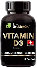 Witamina D3 4000 IU - Intenson Vitamin D3 — Zdjęcie N2