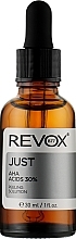 Kup Serum z kwasami alfa-hydroksylowymi - Revox Just Aha Acids 30% Peeling Solution