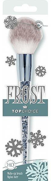 Pędzel do pudru, 38235 - Top Choice Frosty Make Up Brush