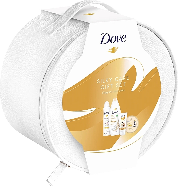 Zestaw, 5 produktów - Dove Vanity Silky Care Set — Zdjęcie N1
