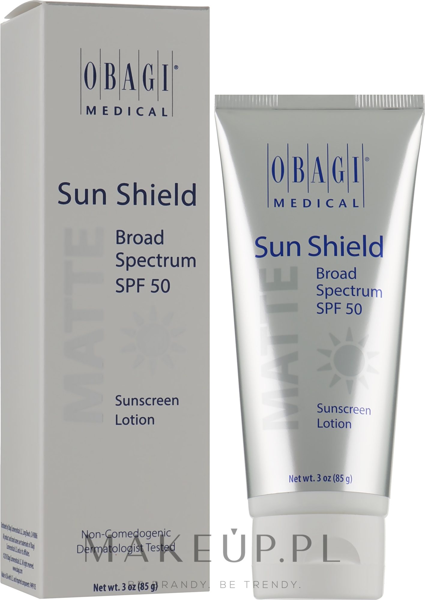 Matujący filtr przeciwsłoneczny SPF50 - Obagi Sun Shield Matte Broad Spectrum SPF 50 — Zdjęcie 85 g