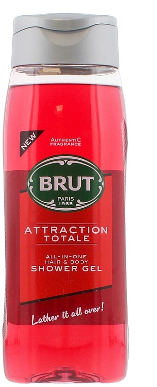 PRZECENA! Brut Parfums Prestige Attraction Totale - Żel pod prysznic 2 w 1 * — Zdjęcie N2