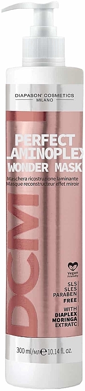 Maska z efektem laminowania do włosów - DCM Perfect Laminoplex Wonder Mask — Zdjęcie N1