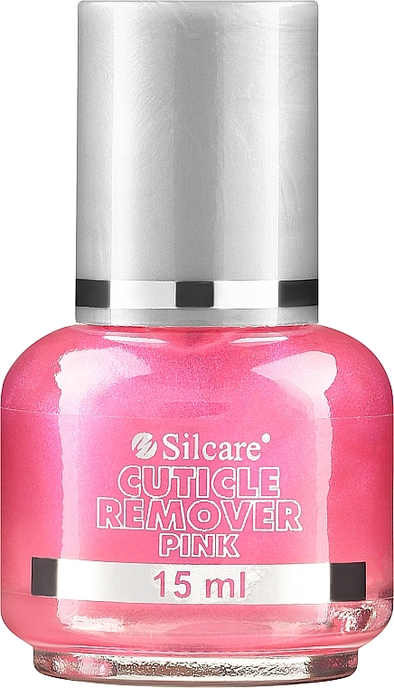 Preparat do usuwania skórek Różowy - Silcare Cuticle Remover