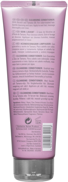 Oczyszczająca odżywka do włosów farbowanych - Goldwell Kerasilk Color Cleansing Conditioner — Zdjęcie N2