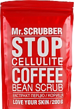 Antycellulitowy peeling do ciała - Mr.Scrubber Stop Cellulite Coffee Bean Scrub — Zdjęcie N2