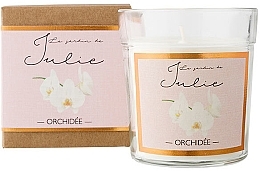 Kup PRZECENA! Świeca zapachowa w szkle Orchidea - Ambientair Le Jardin de Julie Orchidee *