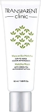Kup Przeciwstarzeniowa oczyszczająca maska do twarzy z zieloną herbatą - Transparent Clinic Matcha Mask With Green Tea