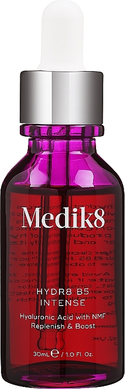 Nawilżające serum do twarzy z kwasem hialuronowym - Medik8 Hydr8 B5 Intense Boost & Replenish Hyaluronic Acid  — Zdjęcie N2