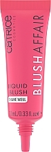 Róż w płynie do policzków i ust - Catrice Blush Affair Liquid Blush — Zdjęcie N1