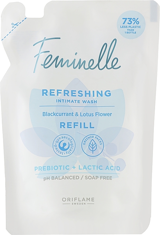Odświeżający żel do higieny intymnej - Oriflame Feminelle Refreshing Intimate Wash (wymienna jednostka) 