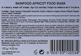 Maska do twarzy, morela - Skinfood Trouble Care Apricot Food Mask — Zdjęcie N3