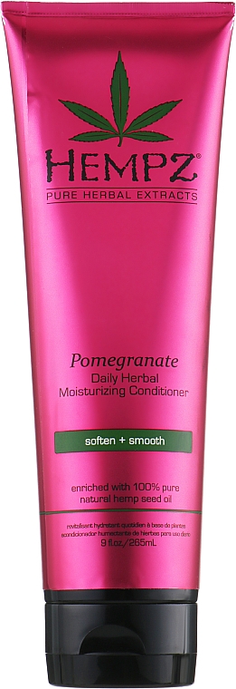 Nawilżająca odżywka do włosów Granat	 - Hempz Daily Herbal Moisturizing Pomegranate Conditioner