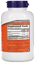 Suplement diety NAC, 600 mg - Now Foods NAC Veg Capsules — Zdjęcie N5