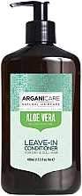 Odżywka do włosów bez spłukiwania z aloesem - Arganicare Aloe Vera Leave-In Conditioner — Zdjęcie N1