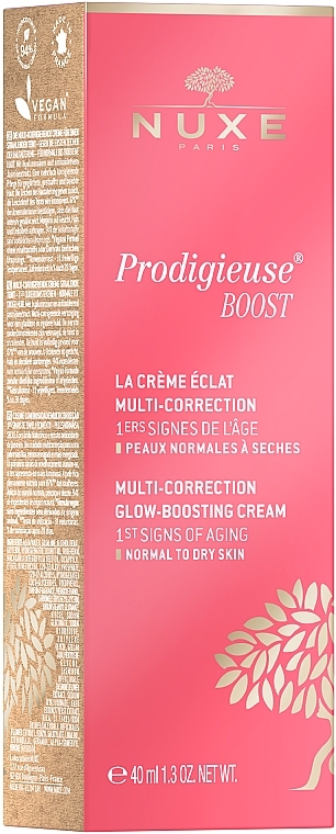Rozświetlający krem do twarzy do skóry suchej - Nuxe Prodigieuse® BOOST — Zdjęcie N2
