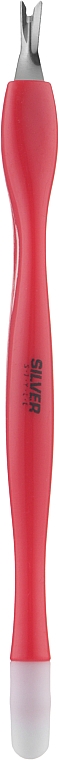 Trymer do skórek ST-06/2, czerwony, 11 cm - Silver Style