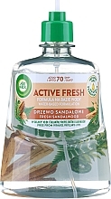 PRZECENA! Wymienny wkład do elektrycznego odświeżacza powietrza - Air Wick Active Fresh Sandalwood * — Zdjęcie N2