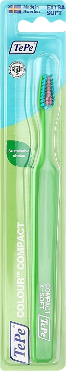 Szczoteczka do zębów, miękka, zielona - TePe Colour Select Soft — Zdjęcie N1