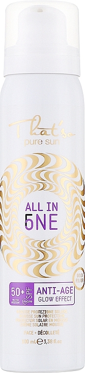 Mus chroniący przed słońcem - That's So All-In-One SPF 50+ Anti-age Mousse — Zdjęcie N1