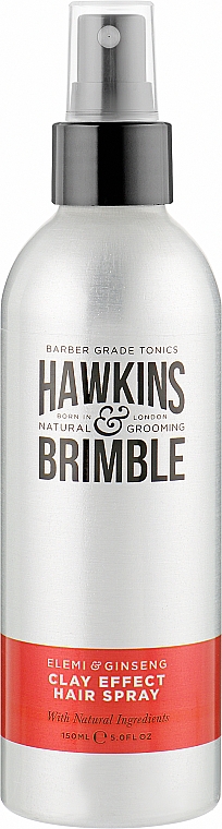 Spray do stylizacji włosów z efektem glinki - Hawkins & Brimble Clay Effect Hairspray — Zdjęcie N1