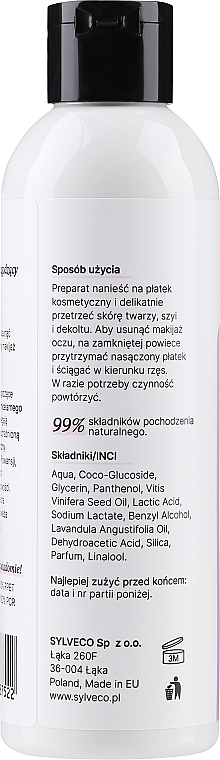 WYPRZEDAŻ Oczyszczająco-łagodzący płyn micelarny - Biolaven * — Zdjęcie N2