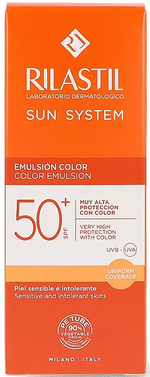 Emulsja do twarzy - Rilastil Sun System Colour Emulsion SPF50+ — Zdjęcie N2