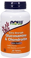 Kup Glukozamina + siarczany chondroityny na zdrowe stawy - Now Foods Glucosamine & Chondroitin Extra Strength Joint Health