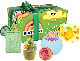 Zestaw, 5 produktów - Bomb Cosmetics It's Your Birthday Bath Gift Set — Zdjęcie N1