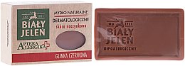 Kup Naturalne mydło dermatologiczne Glinka czerwona - Biały Jeleń Apteka alergika