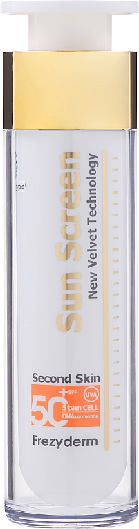 Przeciwsłoneczny krem do twarzy - Frezyderm Sun Screen Velvet Face Cream SPF 50+