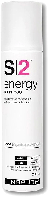 Szampon przeciw wypadaniu włosów - Napura S2 Energy Shampoo — Zdjęcie N2