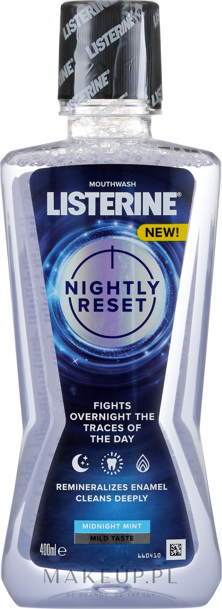 Płyn do płukania jamy ustnej na noc - Listerine Nightly Reset — Zdjęcie 400 ml