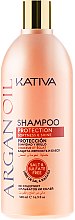 Nawilżający szampon do włosów Olej arganowy - Kativa Argan Oil Shampoo — Zdjęcie N3