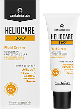 Krem-balsam do wszystkich rodzajów skóry - Cantabria Labs Heliocare 360º Fluid Cream SPF 50+ Sunscreen — Zdjęcie N3