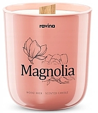 Świeca zapachowa Magnolia - Ravina Aroma Candle — Zdjęcie N1