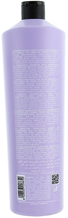 PRZECENA! Uszczelniający szampon z kwasem hialuronowym - KayPro Special Care Shampoo * — Zdjęcie N4