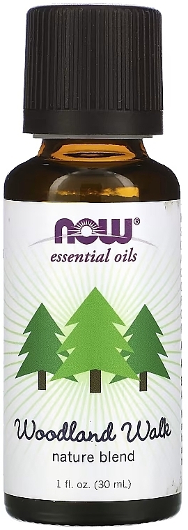 Olejek eteryczny Leśny spacer - Now Foods Essential Oils Woodland Walk Nature Blend — Zdjęcie N1