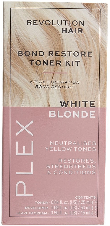 Zestaw wzmacniający kolor włosów - Revolution Haircare Plex Bond Restore Toner Kit — Zdjęcie N1