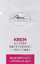 Krem do skóry wrażliwej - Jadwiga Saipan Cream For Sensible And Vascular Skin (próbka) — Zdjęcie N1