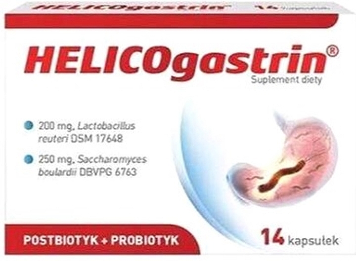 Suplement diety Probiotyki - Urgo Helicogastrin — Zdjęcie N1