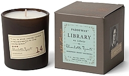 Kup Świeca zapachowa w szkle - Paddywax Library Charlotte Bronte Candle