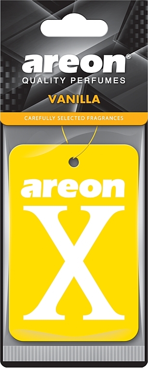 Odświeżacz powietrza Vanilla - Areon X Quality Perfumes Vanilla — Zdjęcie N1