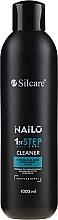 Profesjonalny płyn do odtłuszczania naturalnej płytki paznokcia - Silcare Nailo 1st Step Nail Cleaner — Zdjęcie N3