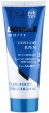 Kup Wybielający krem do twarzy na noc - Eveline Cosmetics Double White